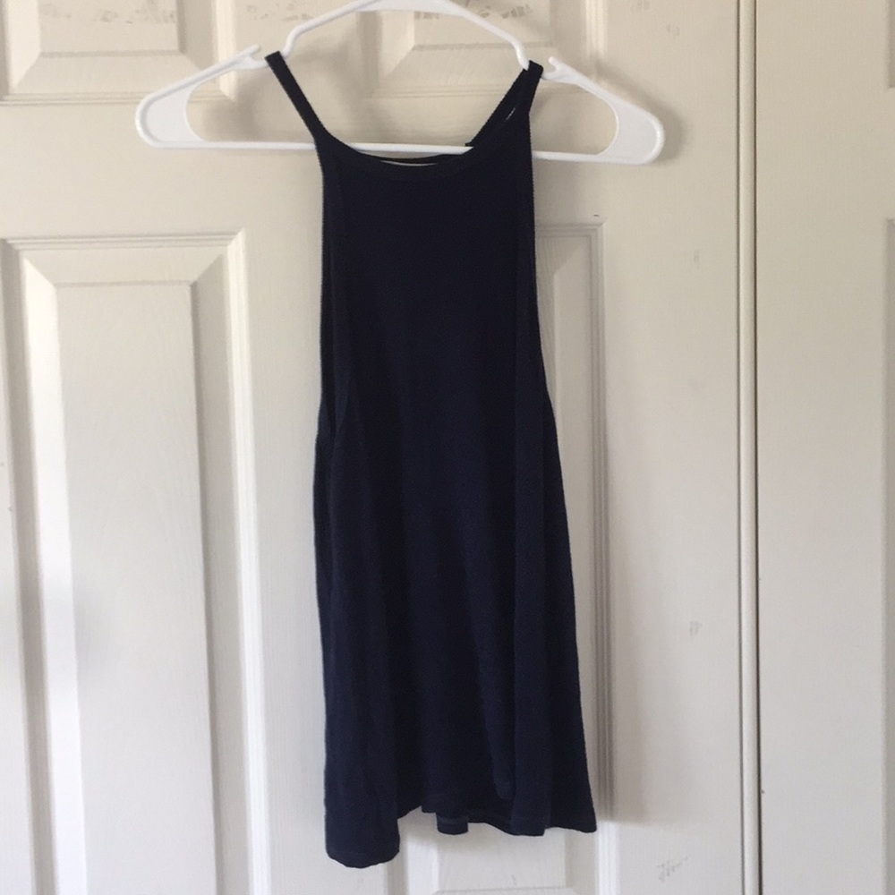Dark blue Micheal Stars top